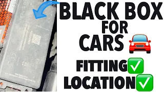 BLACK BOX: Car Insurance Black Box | Fitting And Location of Telematics Box