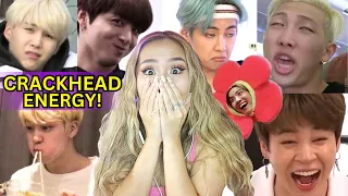 HILARIOUS 'BTS CRACKHEAD ENERGY' TIKTOK COMPILATION REACTION 🤣