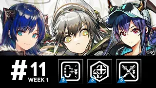 【Arknights】 CC#11 Fake Waves : Week 1 Max Risk 29 Squad (8ops)