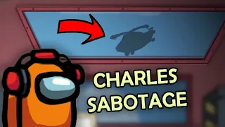 Charles sabotages THE AIRSHIP (Among Us)
