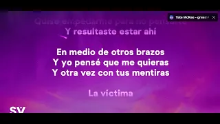 Xavi- La  victima (letra )