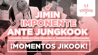JIKOOK - JIMIN IMPONENTE ANTE JUNGKOOK | Jimin scolding JungKook (Cecilia Kookmin)