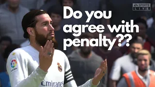 FIFA 21 PS5 - penalty or no penalty? Arsenal vs Real Madrid | online seasons