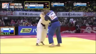 Judo Grand Slam Tokyo 2014 -70kg NUN IRA Karen (JPN) vs. DIEDRICH Szaundra (GER)