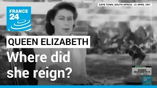 All the queen's kingdoms: Where did Elizabeth II reign? • FRANCE 24 English