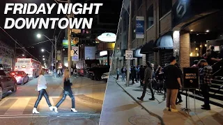 Friday Nightlife Downtown Toronto Ride (April, 2022)