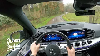 MERCEDES GLS 350 d 4MATIC 286 HP POV TEST DRIVE