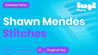 Shawn Mendes - Stitches (Karaoke Piano)