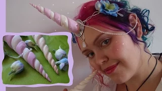 DIY Unicorn horn headpiece tutorial