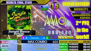 [DDR A3] Jungle Dance (ESP-16) PFC + World Record (2nd PFC in the world!)