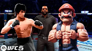 PS5 | Bruce Lee vs. Super Mario (EA Sports UFC 5)