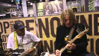 Andy Timmons - Eric Gales - NAMM 2013