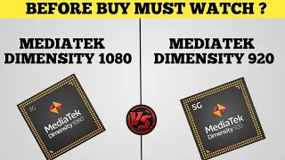 Mediatek Dimensity 1080 Vs Mediatek Dimensity 920 | Antutu Score | Comparison@TechnoRuhez