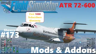 ATR 72-600 with CJ4 Cockpit - Showcase #173 - Mods & Addons for Microsoft Flight Simulator 2020 4K