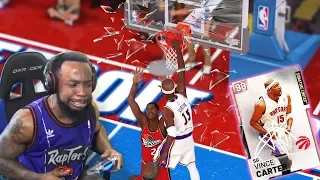 LIMITED VINCE CARTER BACKBOARD BREAKING DUNKS! NBA 2K19