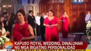 UB: Kapuso Royal Wedding, dinaluhan ng mga bigating personalidad