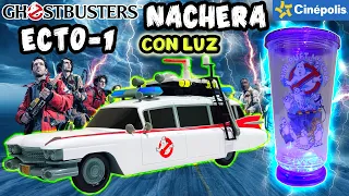 NACHERA ECTO-1 Y VASO CON LUZ CINEPOLIS / GHOSTBUSTERS APOCALIPSIS FANTASMA / 👻 REVIEW Y UNBOXING 👻