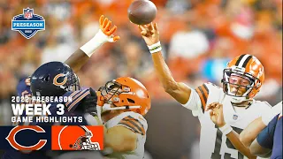 Chicago Bears vs. Cleveland Browns Preseason Week 3 Highlights | 2022 NFL Season