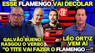 GALVÃO BUENO DEU NA LATA! BENJA DEU O PAPO ! "É QUESTÃO DE TEMPO PARA O FLAMENGO DECOLAR COM O TITE"