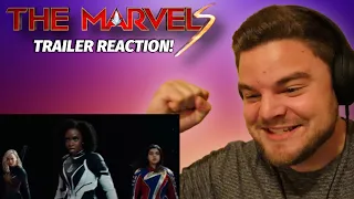 THE MARVELS TEASER TRAILER REACTION!