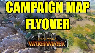 FIRST LOOK - Campaign Map Flyover - Total War Warhammer 3