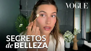 Hailey Bieber logra un maquillaje nocturno en tonos rosas | Vogue México y Latinoamérica