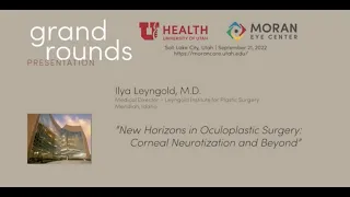 New Horizons in Oculoplastic Surgery, Corneal Neurotization and Beyond