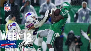 Buffalo Bills vs. Philadelphia Eagles | 2023 Week 12 Game Highlights