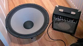 Guitar Speaker Test And Replacement