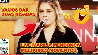 Vamos Dar Boas Risadas! Melhores Momentos da Live da Marília Mendonça! Como Não Rachar de Rir!