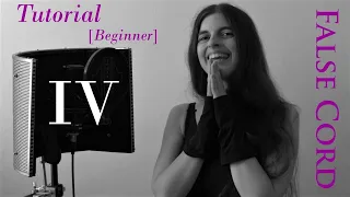 False Cord Tutorial IV - False Fold Over Falsetto - Vocal Distortion Tutorials by Aliki Katriou