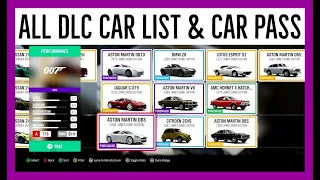 Forza Horizon 4 ULTIMATE EDITION | All DLC Car List & Car Pass