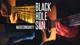 Soundgarden 'Black Hole Sun' Acoustic Guitar Cover | a Tribute to Chris Cornell by Maskedinsanity