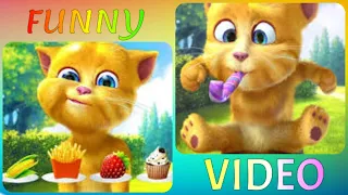 My Talking Ginger 2 🍕❤️🥦🍇🍕🍟🌶️🍕 | Cat funny game | #talkingginger | #ginger