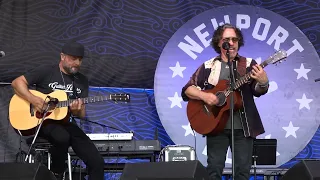 John Oates with Guthrie Trapp (7/29/2023; Newport Folk Festival; Newport, RI, USA)