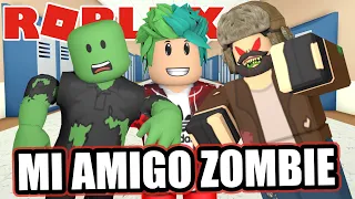 Un Zombie Loco en Mi Escuela | Roblox Field Trip Z Amigo Zombie | Juegos Karim Juega