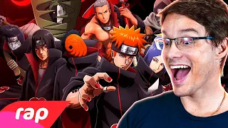 Rap da Akatsuki (Naruto) - OS NINJAS MAIS PROCURADOS DO MUNDO | NERD HITS #React