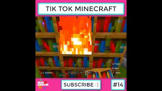 TIK TOK MINECRAFT COMPILATION 14 🎁 MEJORES MOMENTOS + RISA + FAILS + GRACIOSOS. #Shorts