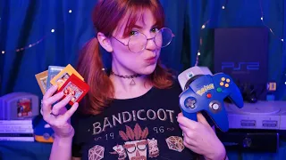 ASMR Retro Videogames And Consoles 🎮