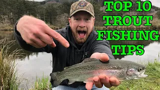 Top 10 Trout Fishing Tips