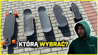 NAJLEPSZA DESKOROLKA? Deskorolka, Longboard, Cruiser, Fishka - rodzaje deskorolek