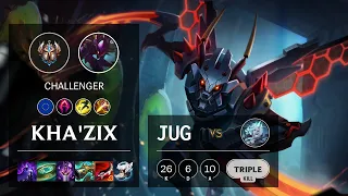 Kha'Zix Jungle vs Viego - EUW Challenger Patch 11.23