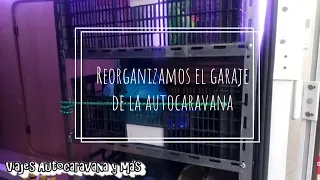 Organización garaje Autocaravana