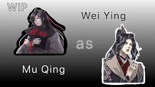 WIP! mdzs react to Wei Ying as Mu Qing |mdzs/tgсf| •Haruno Mia• 🇷🇺/🇺🇸