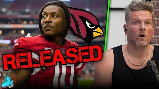 Cardinals Release DeAndre Hopkins After Constant Trade Drama | Pat McAfee Reacts