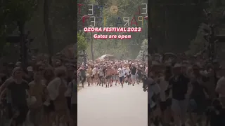 Opening of the gates Ozora Festival 2023