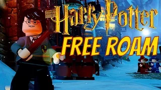 LEGO Dimensions - Harry Potter Free Roam Gameplay on Harry Potter World