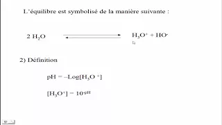 Bases du pH