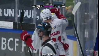 HC Fribourg-Gottéron 3:2 SCRJ  Highlights.