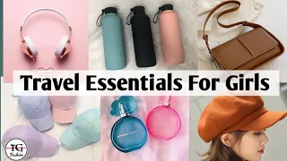 Travelling Essentials With Names | Travel Essentials For Women | Travel Packing